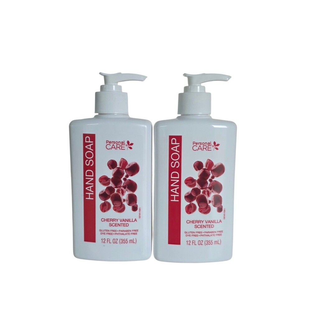 Personal Care Cherry Vanilla Scented Hand Soap 12 Fl.oz.Lot Of 2